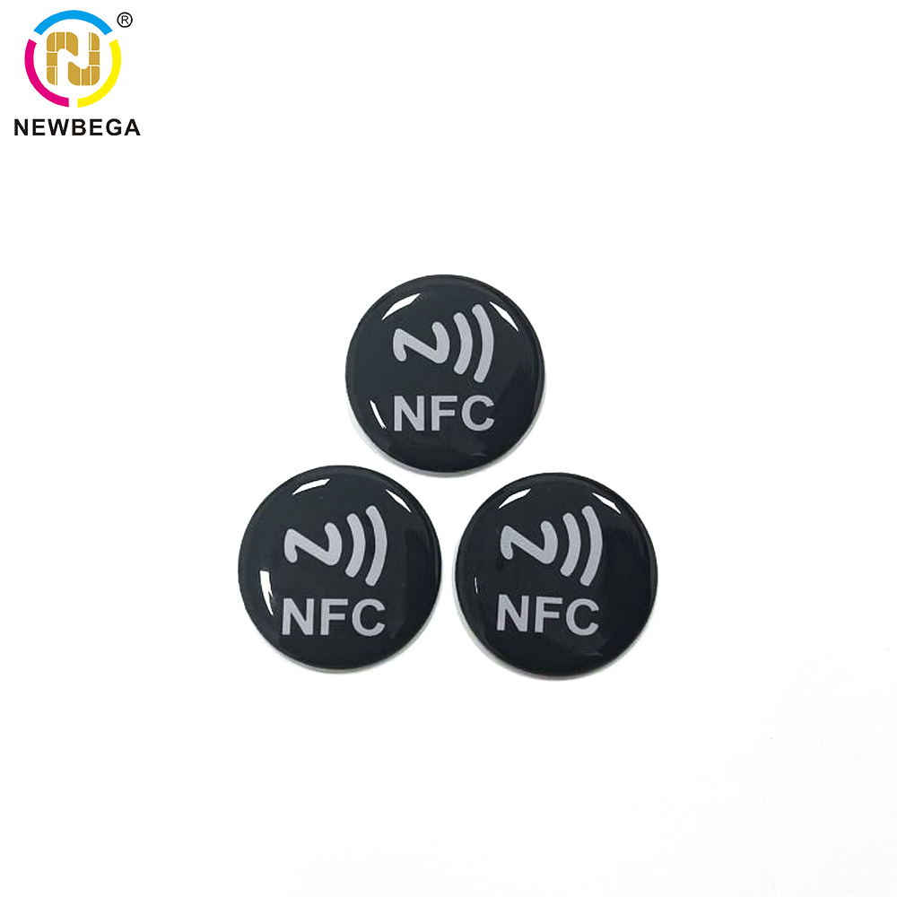 13.56Mhz Black NFC 216 Epoxy C - đánh giá và giá Nfc Tag Programmable