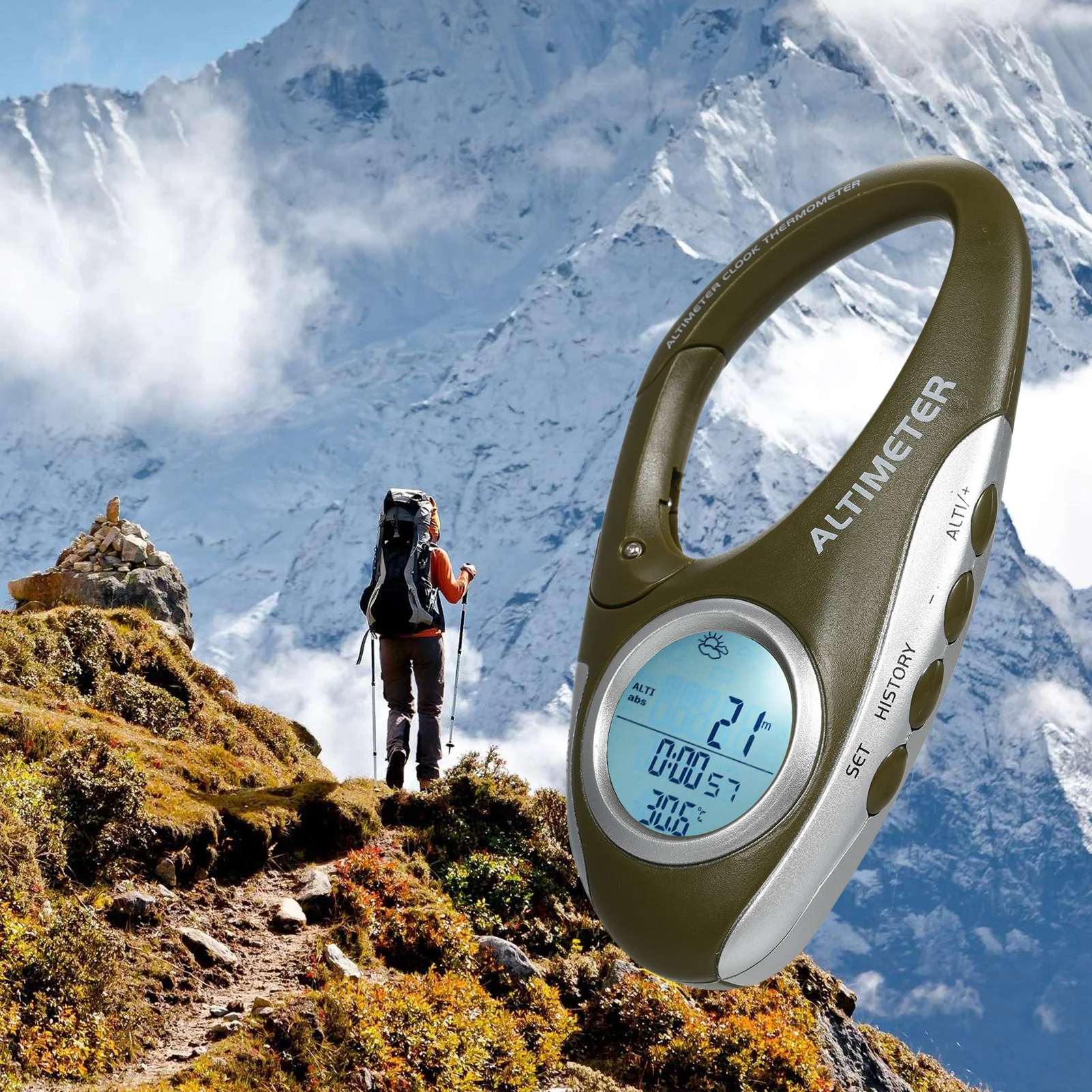 Electronic Altimeter Carabiner - đánh giá và giá Electronics And Gadgets Ce