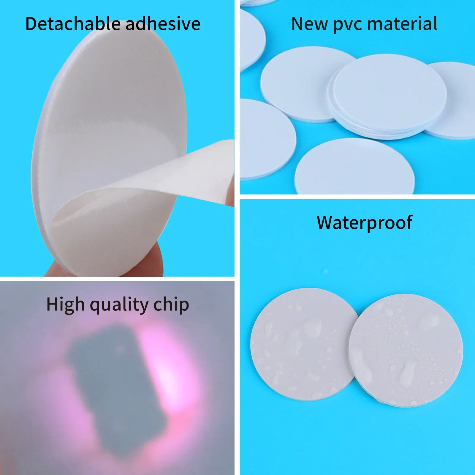 20pcs  13.56MHz Ntag215 NFC Co - đánh giá và giá Nfc Tag Programmable