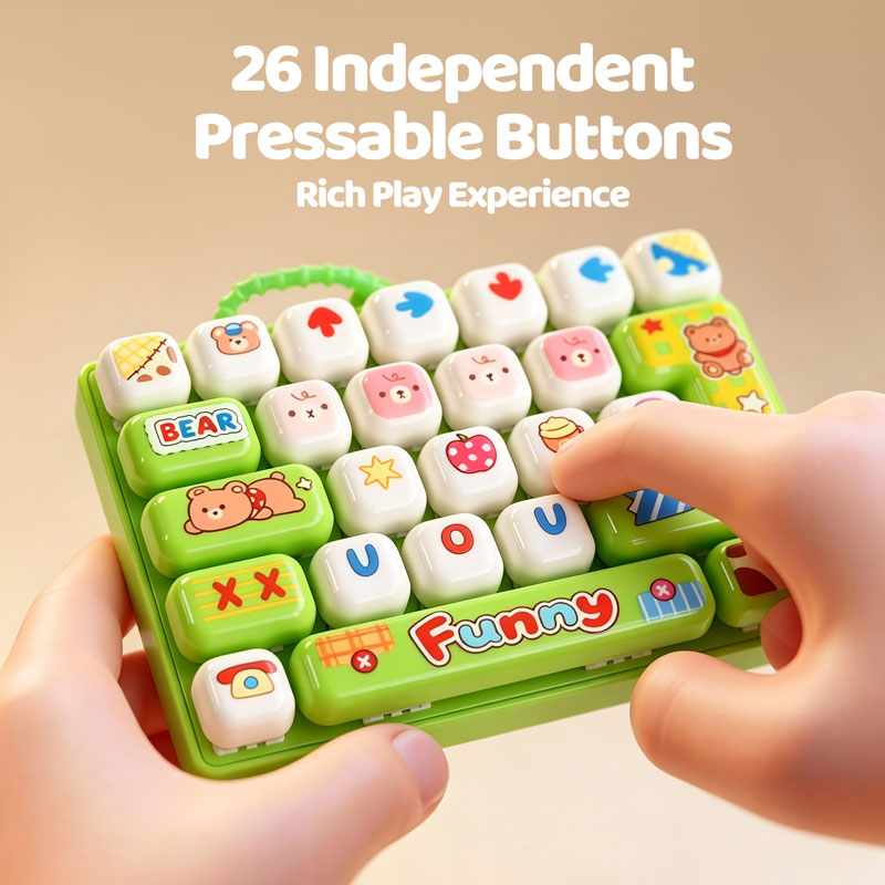 Cute Mini Keyboard Fidget Toy  - đánh giá và giá Electronics Gadgets Bag