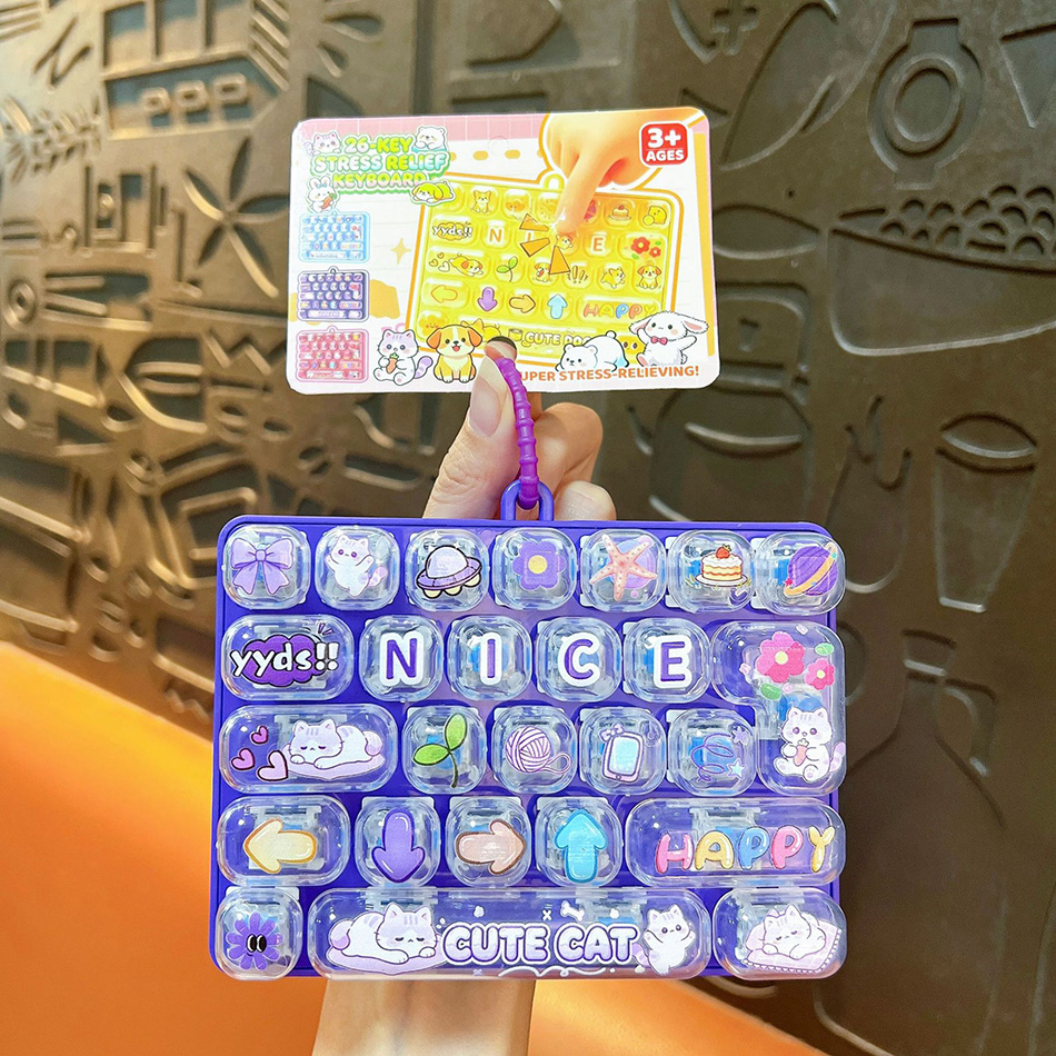 Cute 26‑Key Mini Keyboard Fidg - đánh giá và giá Electronics Gadgets Bag