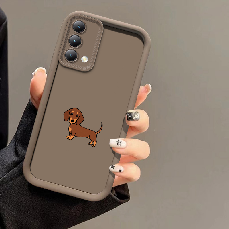 Dachshund Silhouette Dog Phone - đánh giá và giá Realme C67