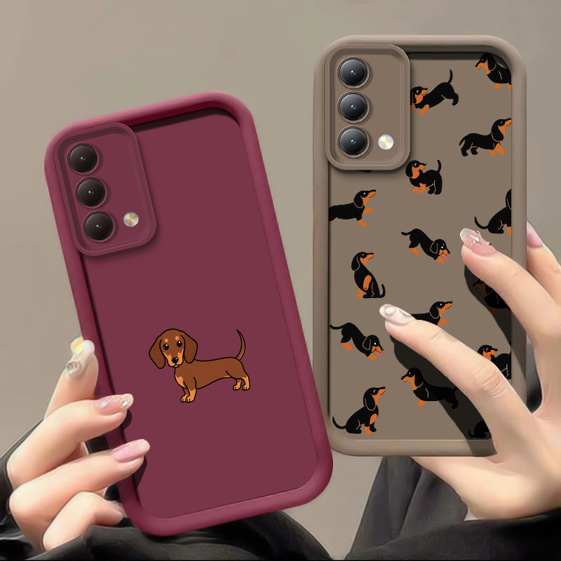 Dachshund Silhouette Dog Phone - đánh giá và giá Realme C67