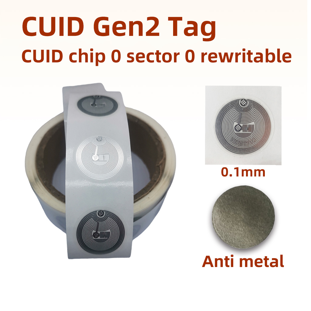 cuid Sticker Wet Inlay 13.56mh - đánh giá và giá Nfc Tag Programmable