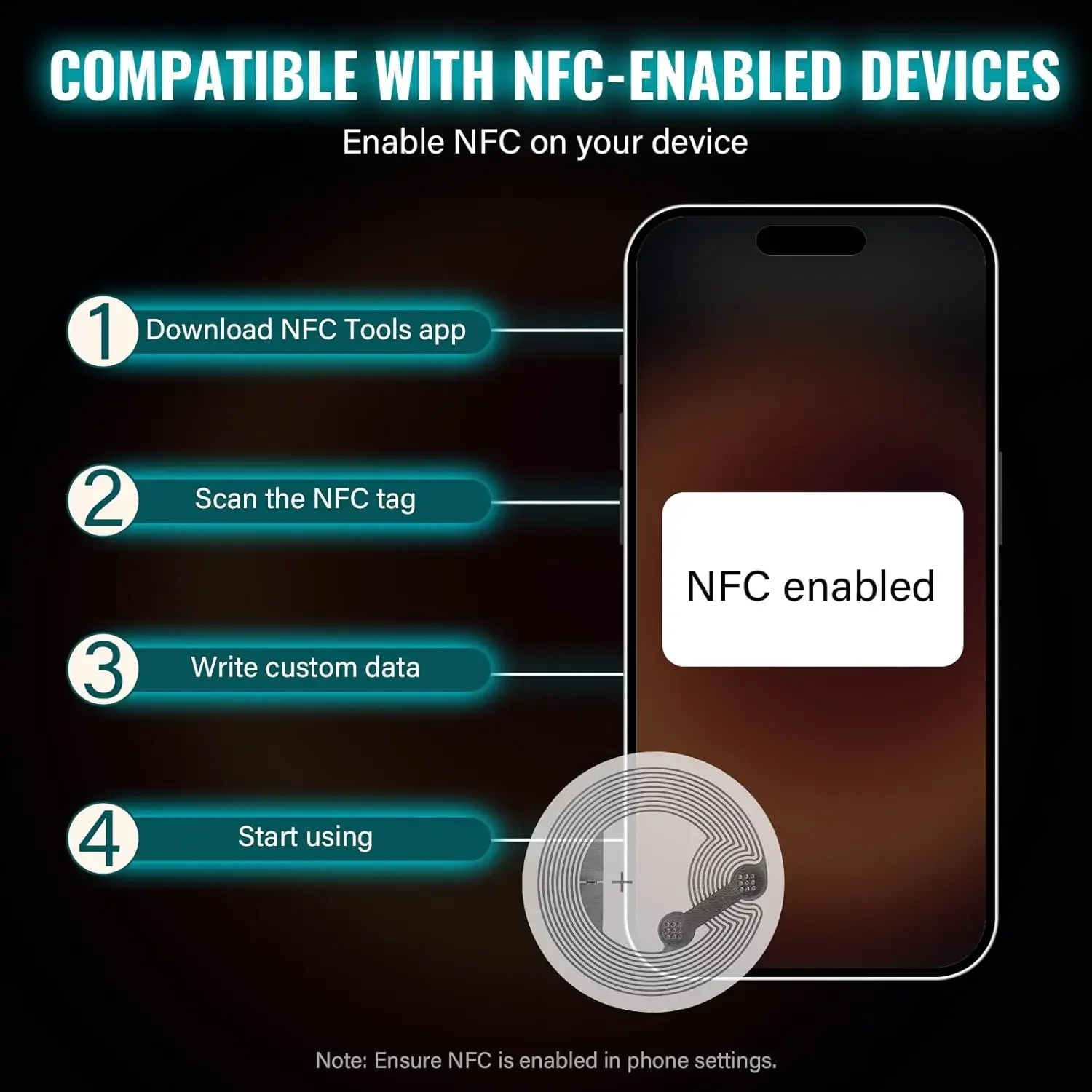 13.56MHz NTAG215 NFC Tag Stick - đánh giá và giá Nfc Tag Programmable